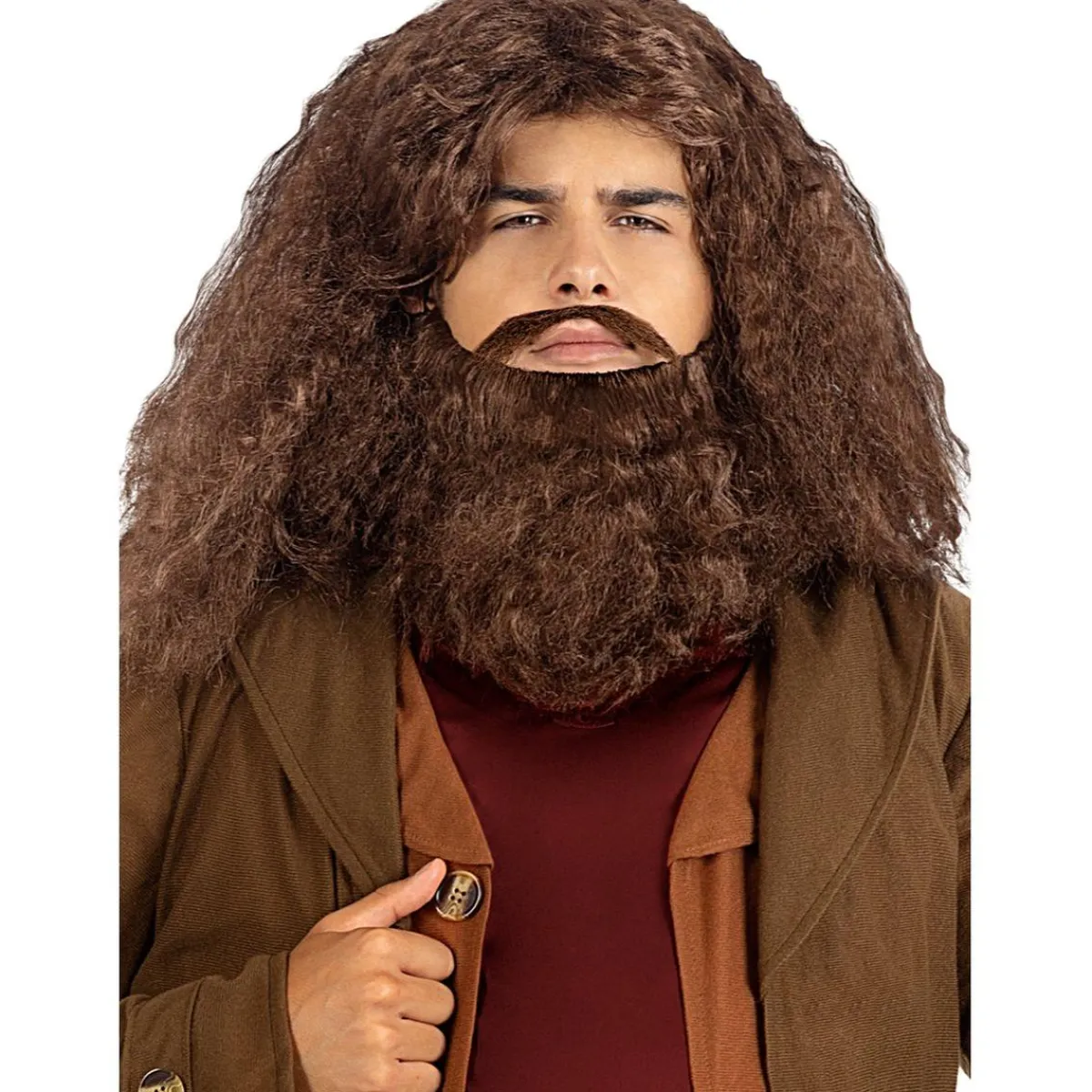Funidelia Halloween|Disfraces*Peluca de Hagrid con barba