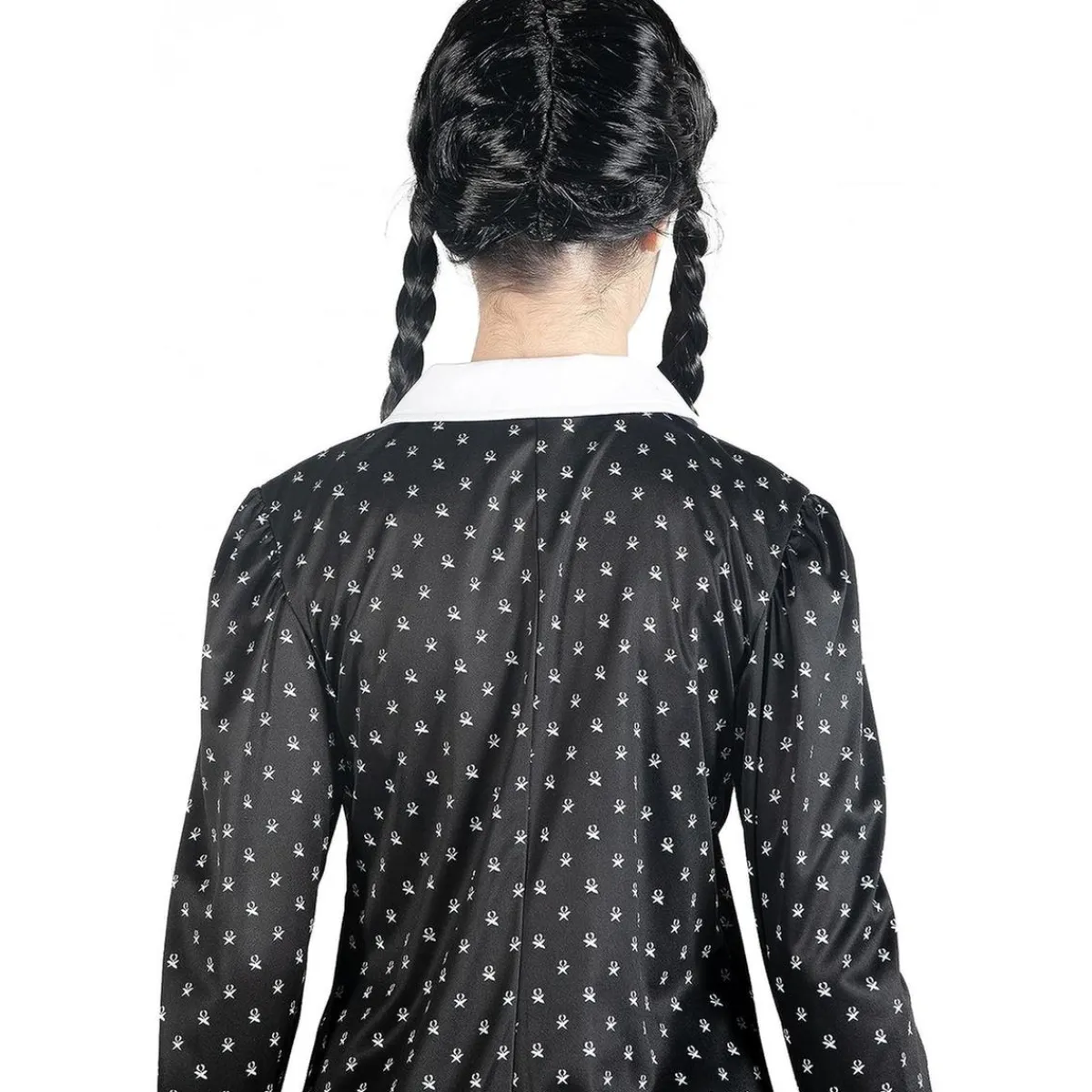 RAVENSBURGER IBÉRICA Disfraces|Halloween*Peluca Miércoles Addams