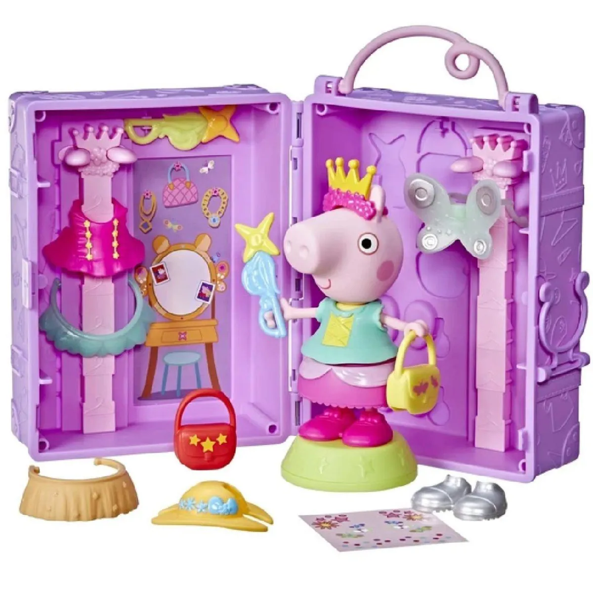 HASBRO EU TRADING Coleccionables Y Mini Mundos*Peppa Pig - El armario de Peppa