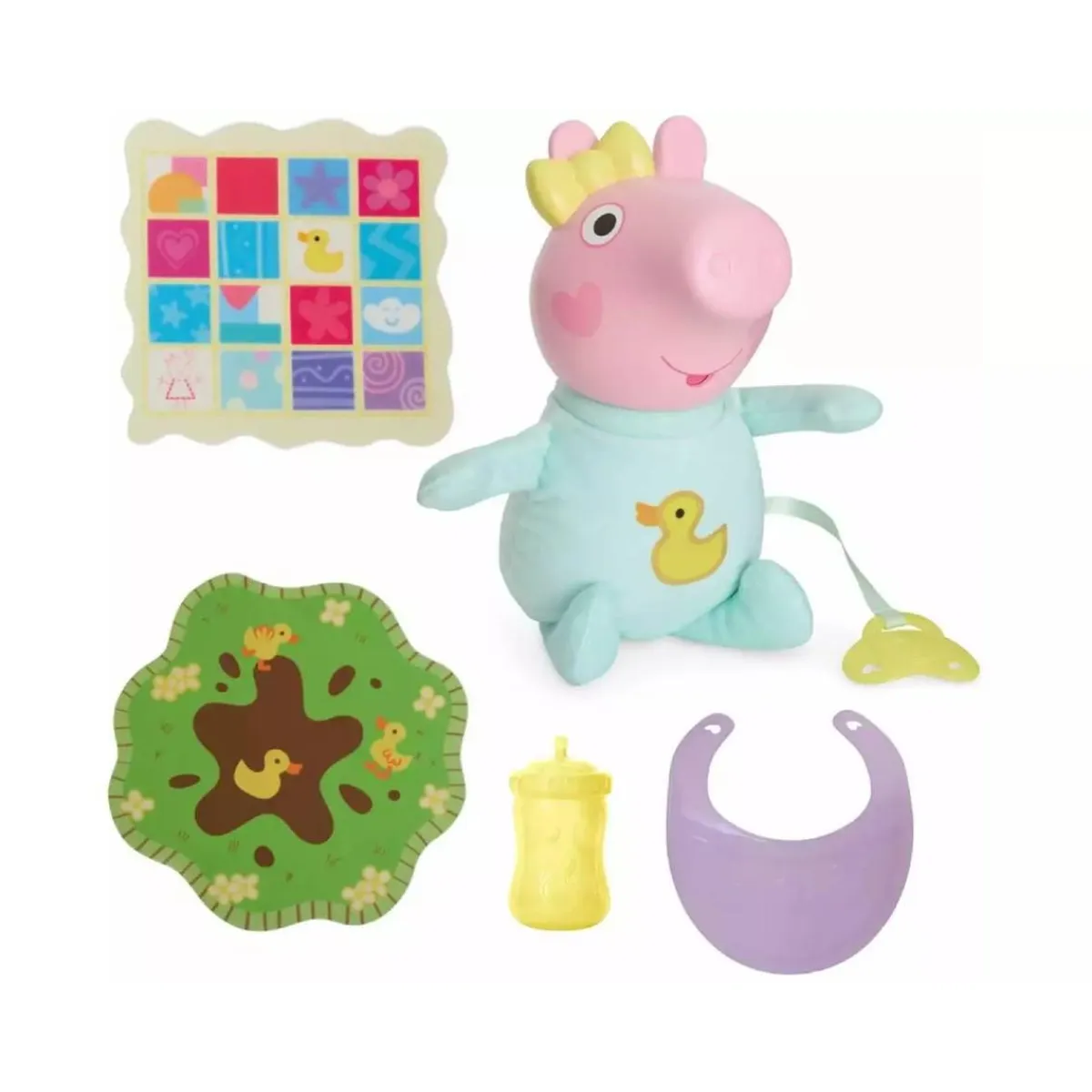 HASBRO EU TRADING Coleccionables Y Mini Mundos*Peppa Pig - Evie Gruñidos y Abrazos