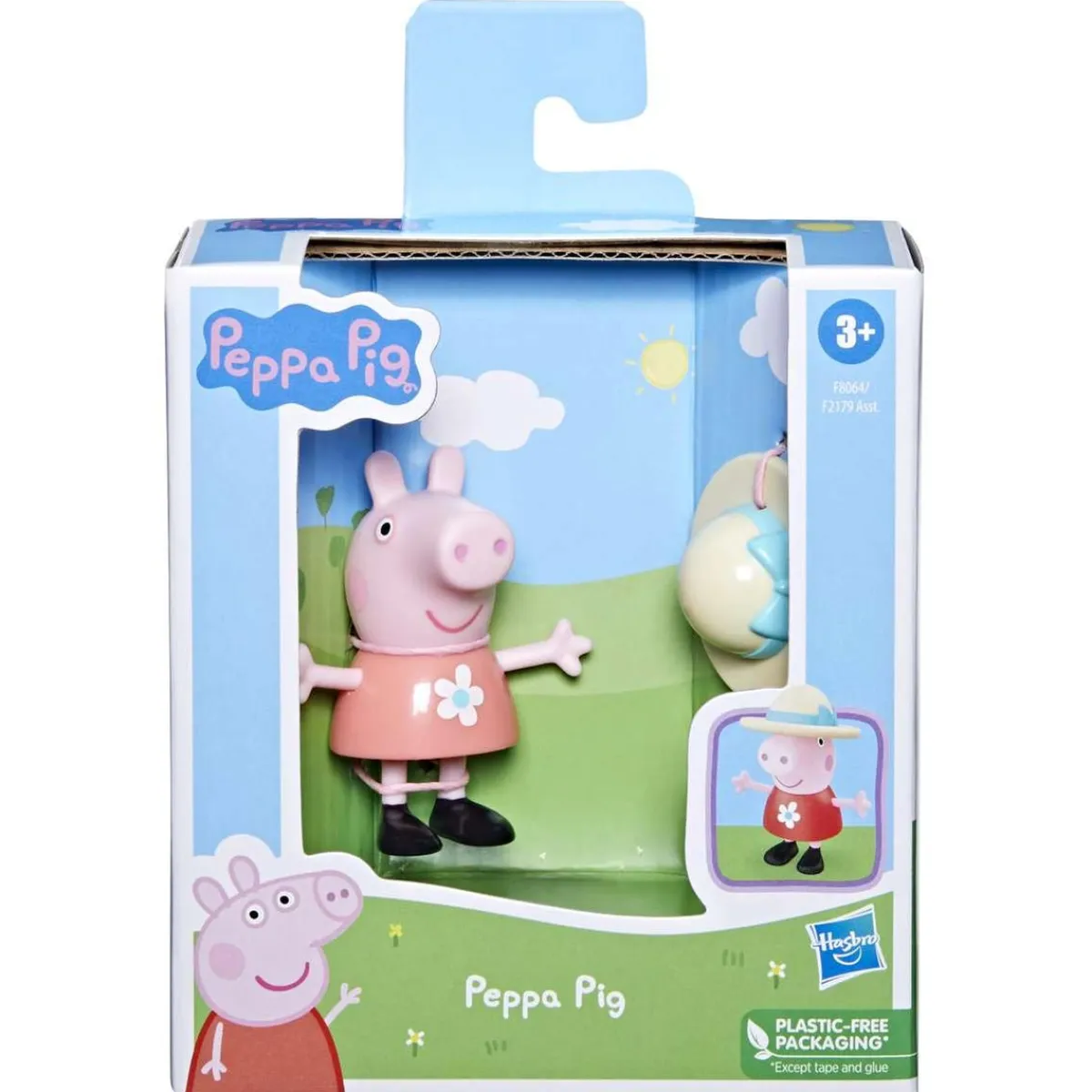 PEPPA PIG Coleccionables Y Mini Mundos*- Figura de Peppa con sombrero