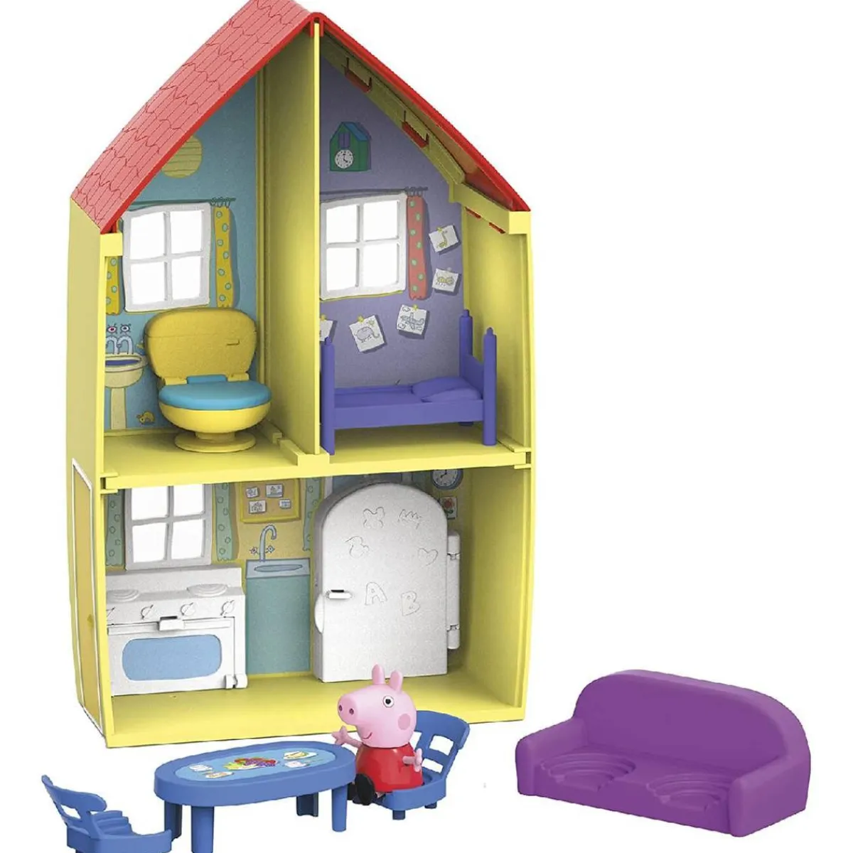 PEPPA PIG Coleccionables Y Mini Mundos*- La casa de Peppa