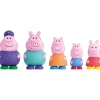 DEQUBE Coleccionables Y Mini Mundos*Peppa Pig - Pack 5 figuras de baño