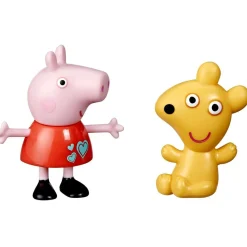 PEPPA PIG Coleccionables Y Mini Mundos*- Peppa con osito de peluche