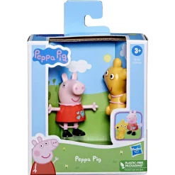 PEPPA PIG Coleccionables Y Mini Mundos*- Peppa con osito de peluche