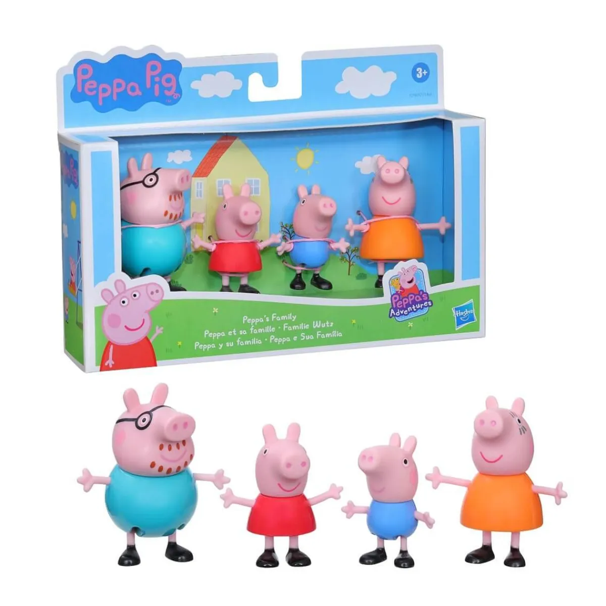 PEPPA PIG Coleccionables Y Mini Mundos*- Peppa y su familia (Varios modelos)
