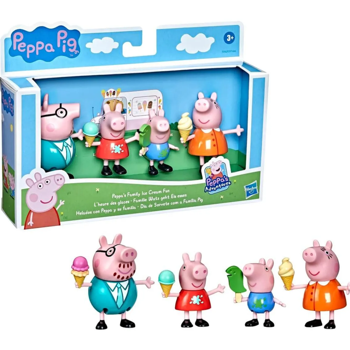 PEPPA PIG Coleccionables Y Mini Mundos*- Peppa y su familia (Varios modelos)