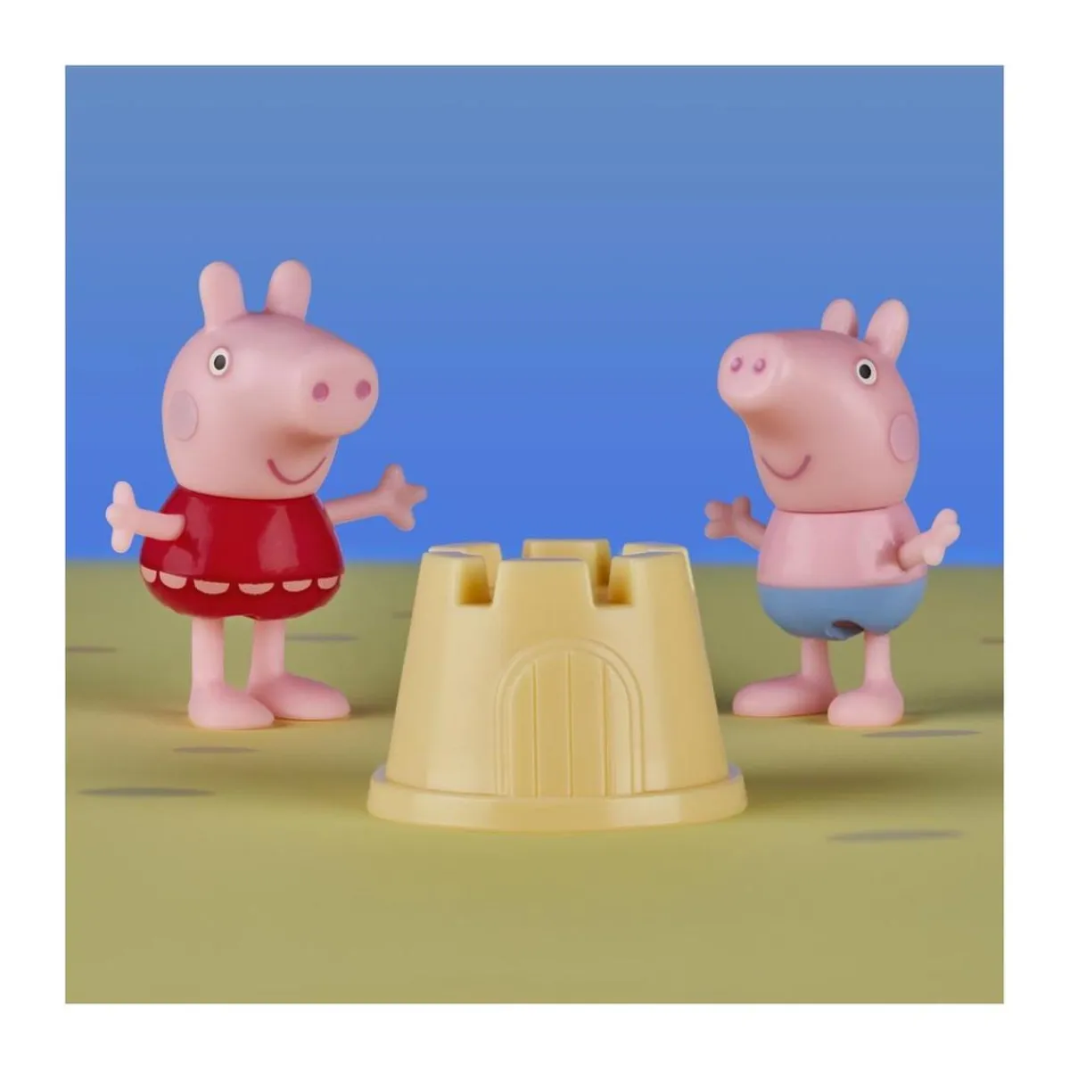 PEPPA PIG Coleccionables Y Mini Mundos*- Playset a la playa con Peppa