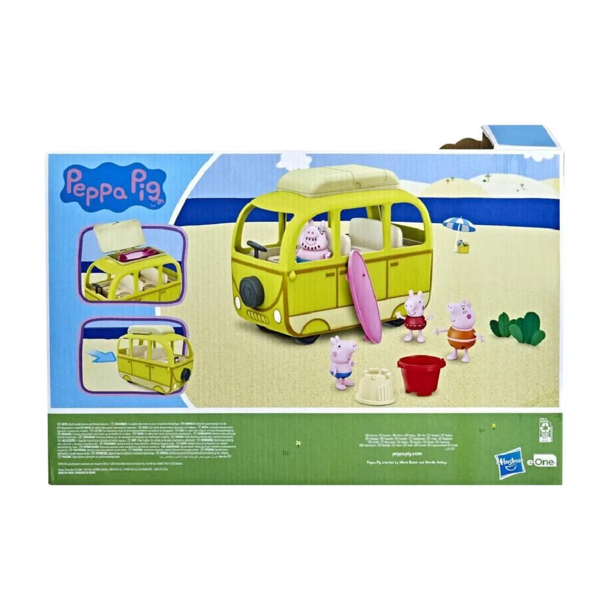 PEPPA PIG Coleccionables Y Mini Mundos*- Playset a la playa con Peppa