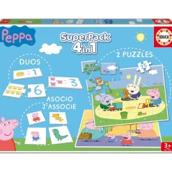 EDUCA Juguetes Educativos Y Libros|Juegos Y Puzzles*Peppa Pig - Superpack Peppa