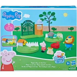 HASBRO IBERIA Coleccionables Y Mini Mundos*Peppa Pig - Un día con Peppa en el Zoo