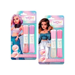 KIDS EUROSWAN S.L. Coleccionables Y Mini Mundos*Pintauñas multicolor con purpurina Wow Generation (Varios modelos) ㅤ