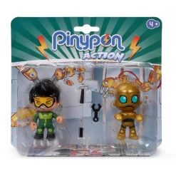 PINYPON Coleccionables Y Mini Mundos*- Figuras Mecánico y Robot Action
