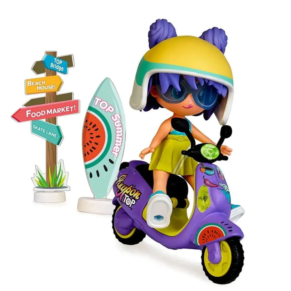 PINYPON Coleccionables Y Mini Mundos*- Moto Girl