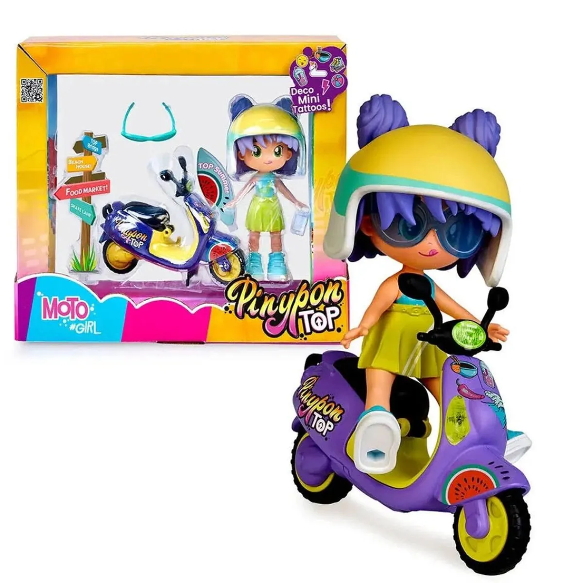 PINYPON Coleccionables Y Mini Mundos*- Moto Girl