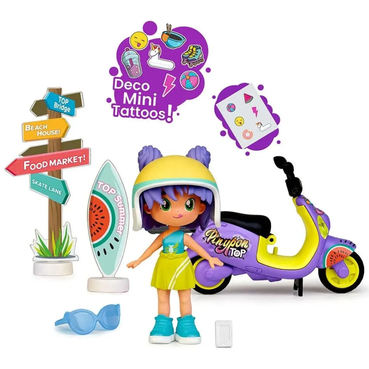 PINYPON Coleccionables Y Mini Mundos*- Moto Girl