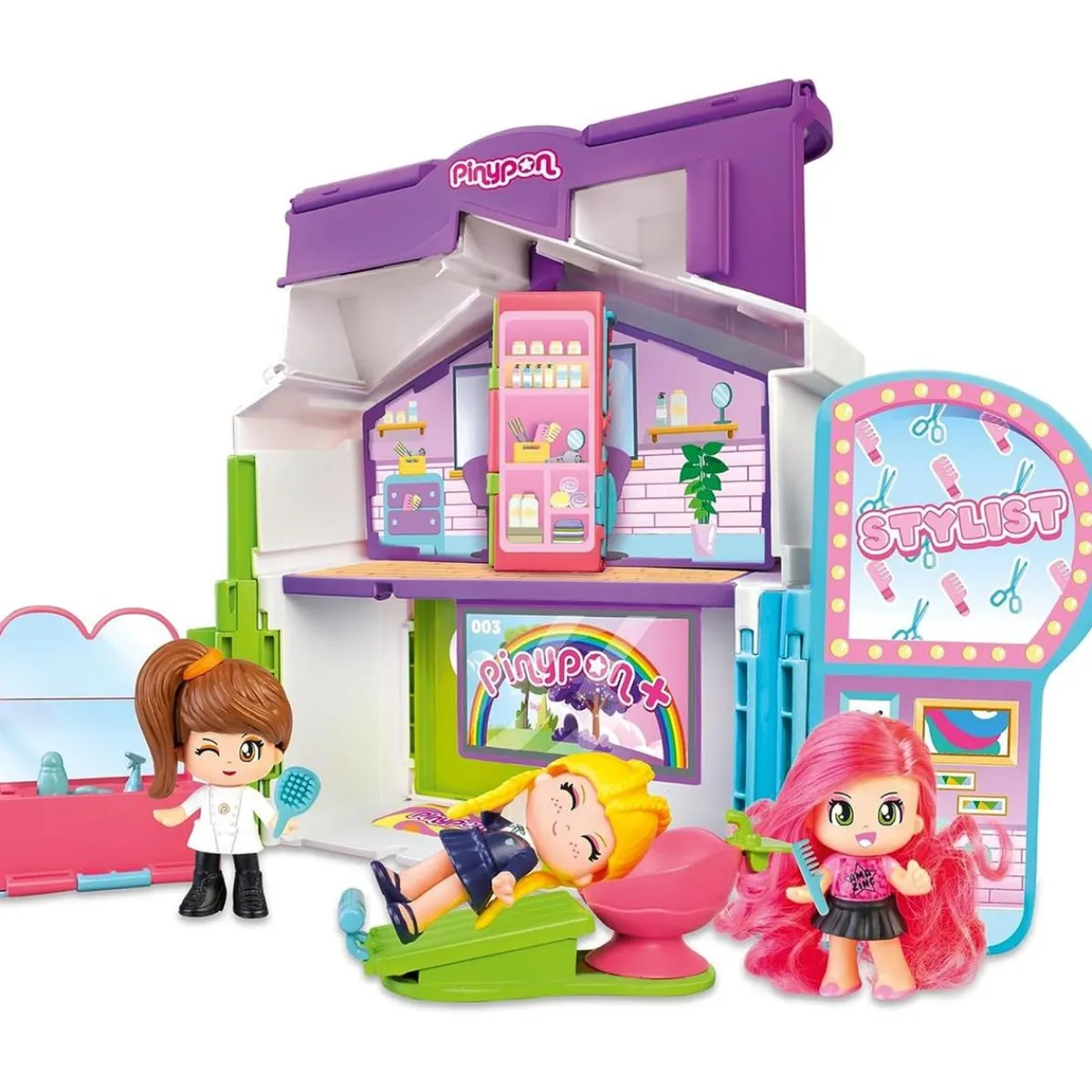 PINYPON Coleccionables Y Mini Mundos*- Profesiones 3 en 1 juego de figuras ㅤ