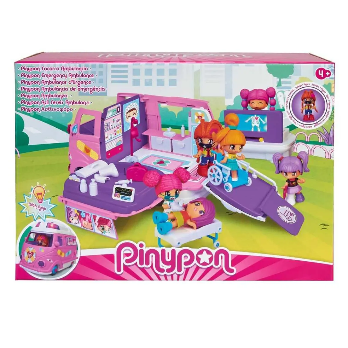 PINYPON Coleccionables Y Mini Mundos*- Socorro ambulancia