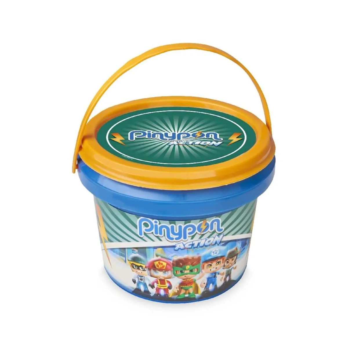 PINYPON Coleccionables Y Mini Mundos*Action - Pack Cubo con 5 Figuras