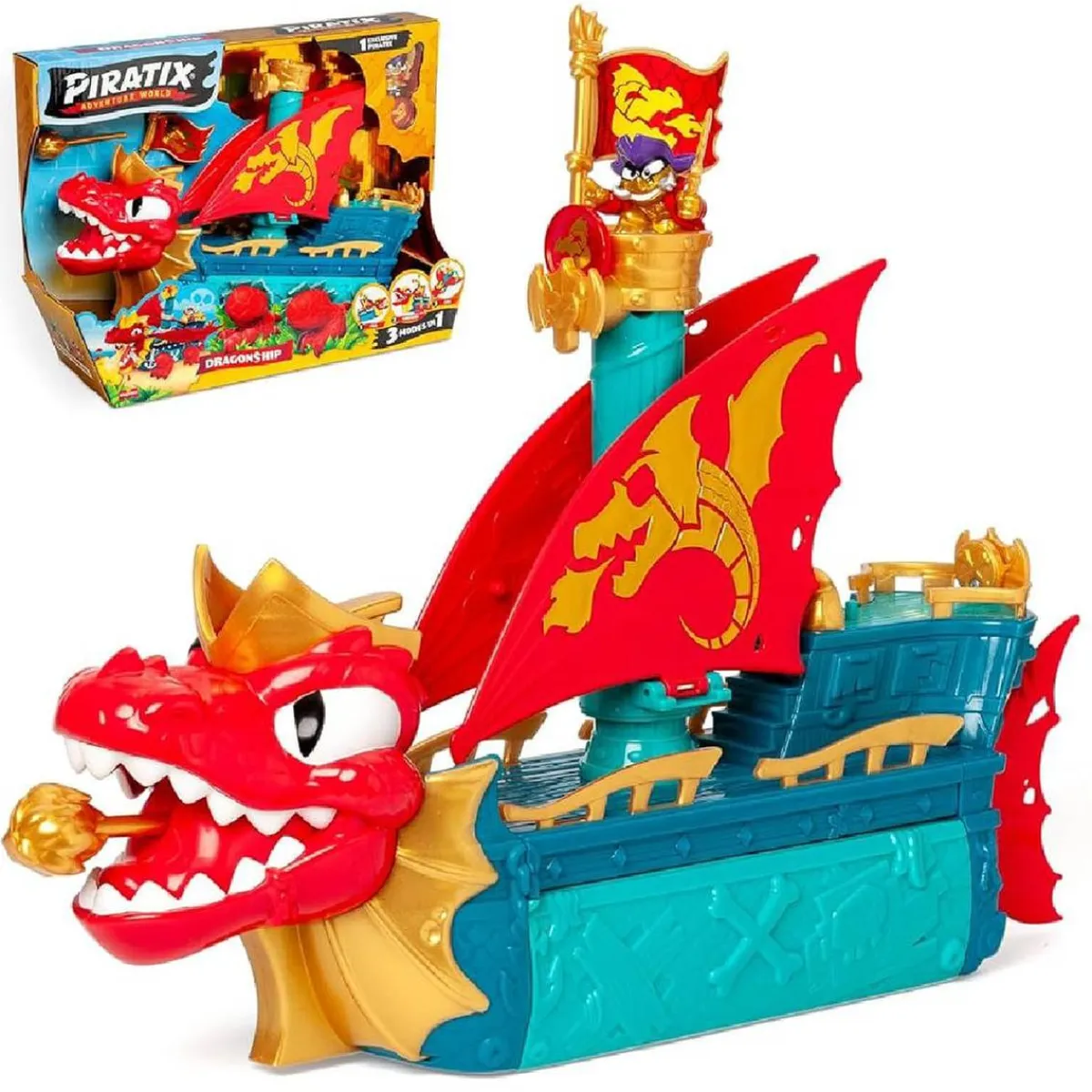 PIRATIX Figuras De Acción*- Dragon Ship