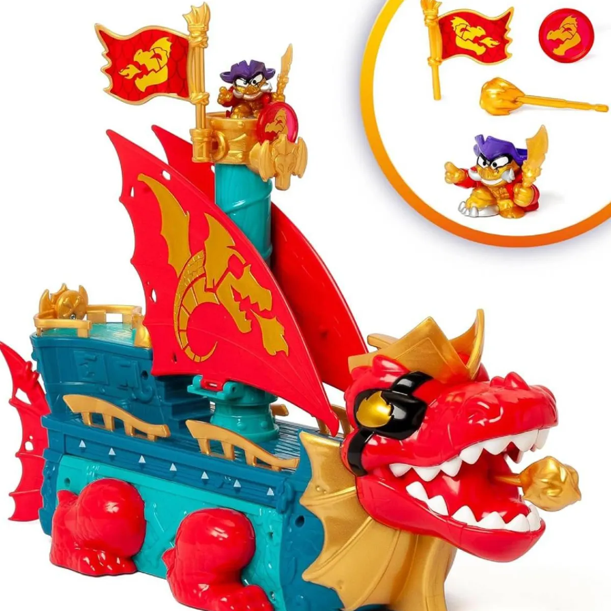 PIRATIX Figuras De Acción*- Dragon Ship