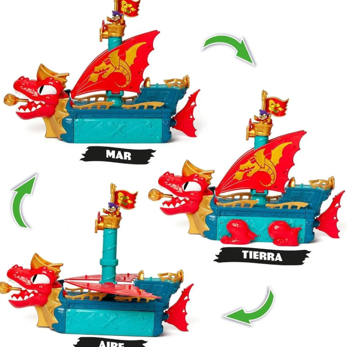 PIRATIX Figuras De Acción*- Dragon Ship