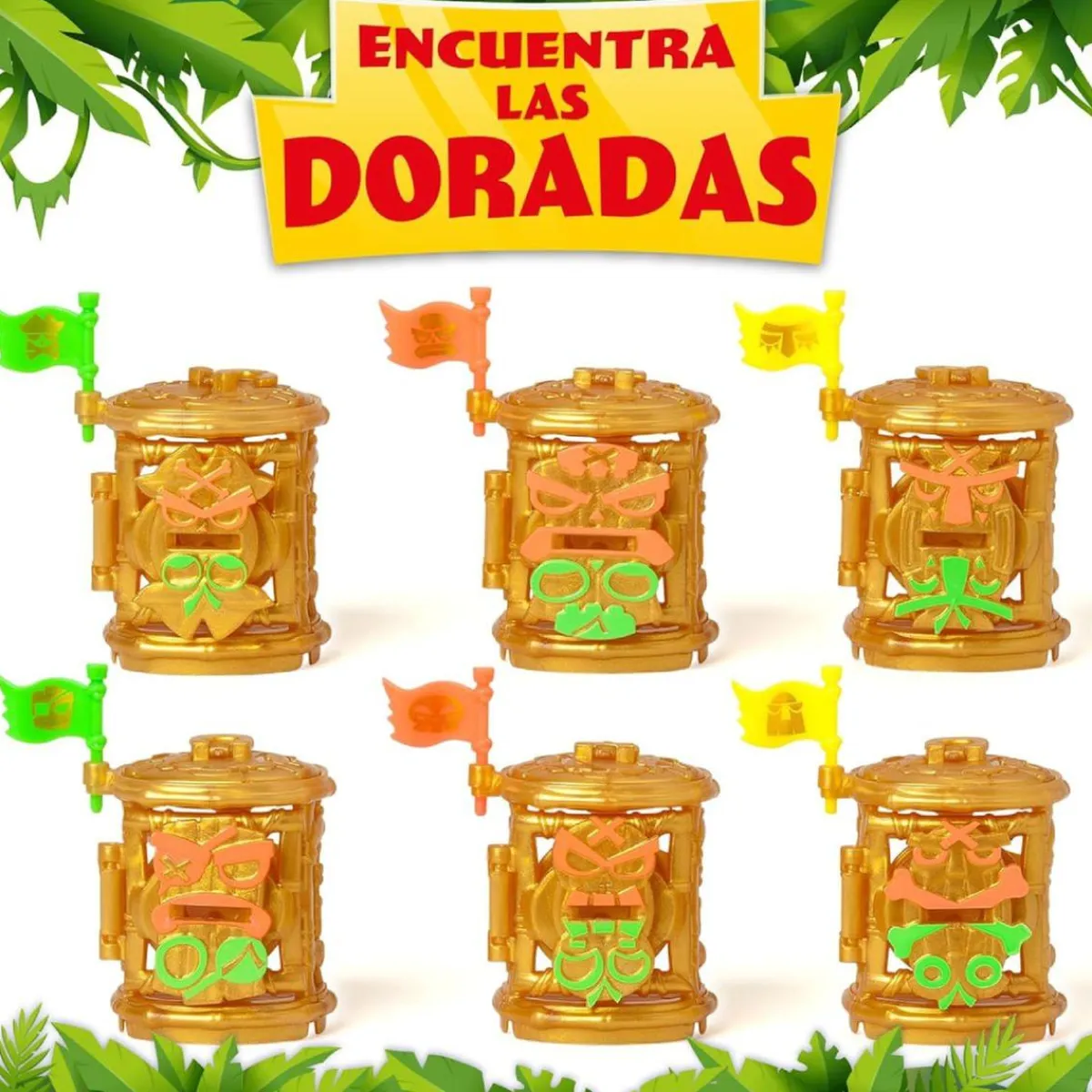 PIRATIX Figuras De Acción*Crazy Jungle - Jungle Cage (varios modelos)