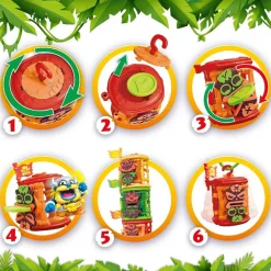 PIRATIX Figuras De Acción*Crazy Jungle - Jungle Cage (varios modelos)