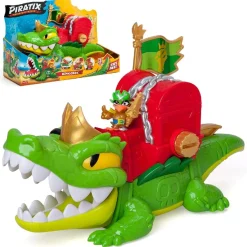 PIRATIX Figuras De Acción*Crazy Jungle - King Croc