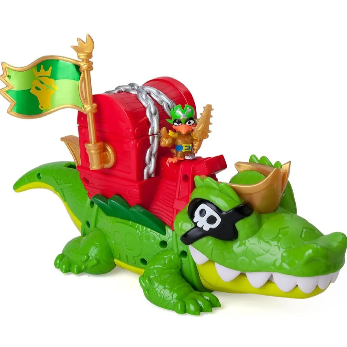 PIRATIX Figuras De Acción*Crazy Jungle - King Croc