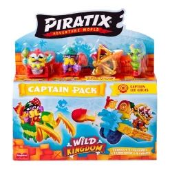 40 SETTIMANE Figuras De Acción*Piratix Wild Kingdom - Captain Pack (Varios Modelos)