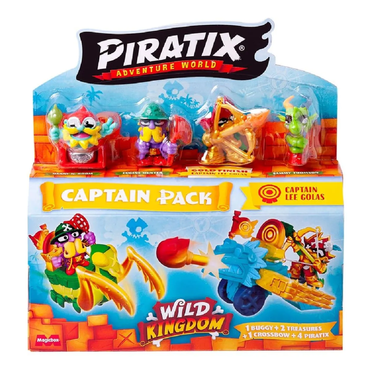 40 SETTIMANE Figuras De Acción*Piratix Wild Kingdom - Captain Pack (Varios Modelos)