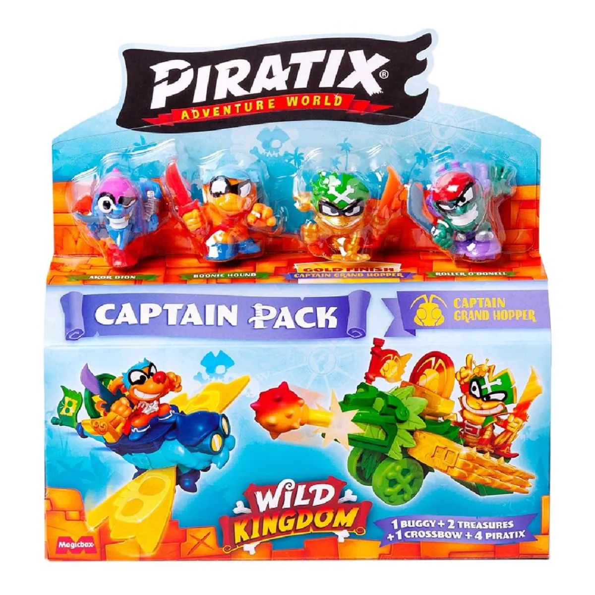 40 SETTIMANE Figuras De Acción*Piratix Wild Kingdom - Captain Pack (Varios Modelos)