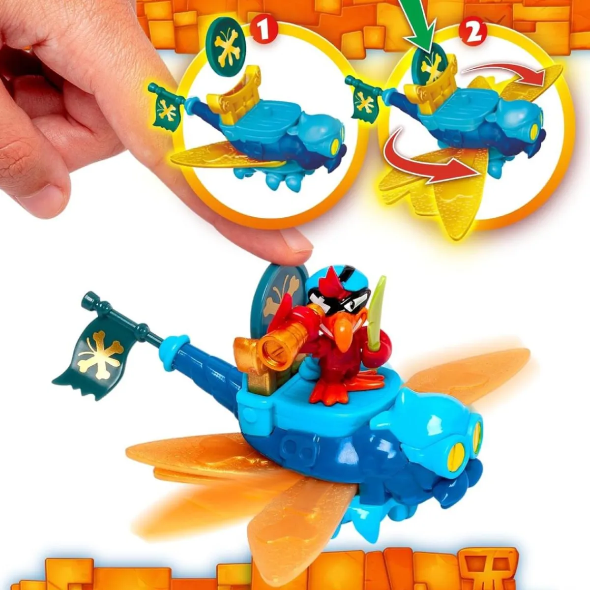 40 SETTIMANE Figuras De Acción*Piratix Wild Kingdom - Jungle Buggies (Varios Modelos)