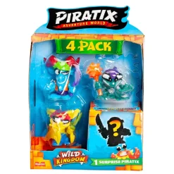 40 SETTIMANE Figuras De Acción*Piratix Wild Kingdom - Pack 4 figuras (Varios Modelos)