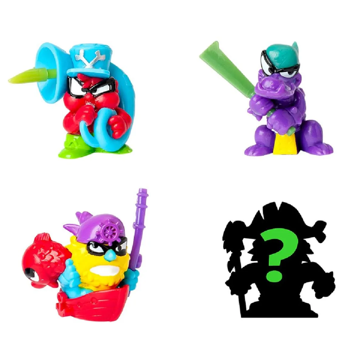 40 SETTIMANE Figuras De Acción*Piratix Wild Kingdom - Pack 4 figuras (Varios Modelos)