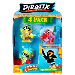 40 SETTIMANE Figuras De Acción*Piratix Wild Kingdom - Pack 4 figuras (Varios Modelos)
