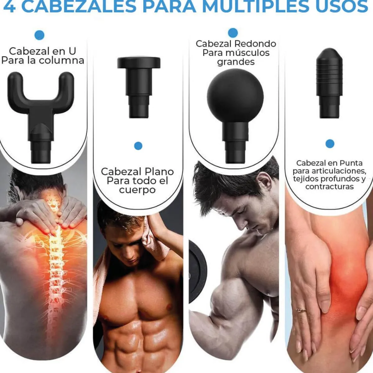 KLACK EUROPE Figuras De Acción*Pistola de masaje Gris