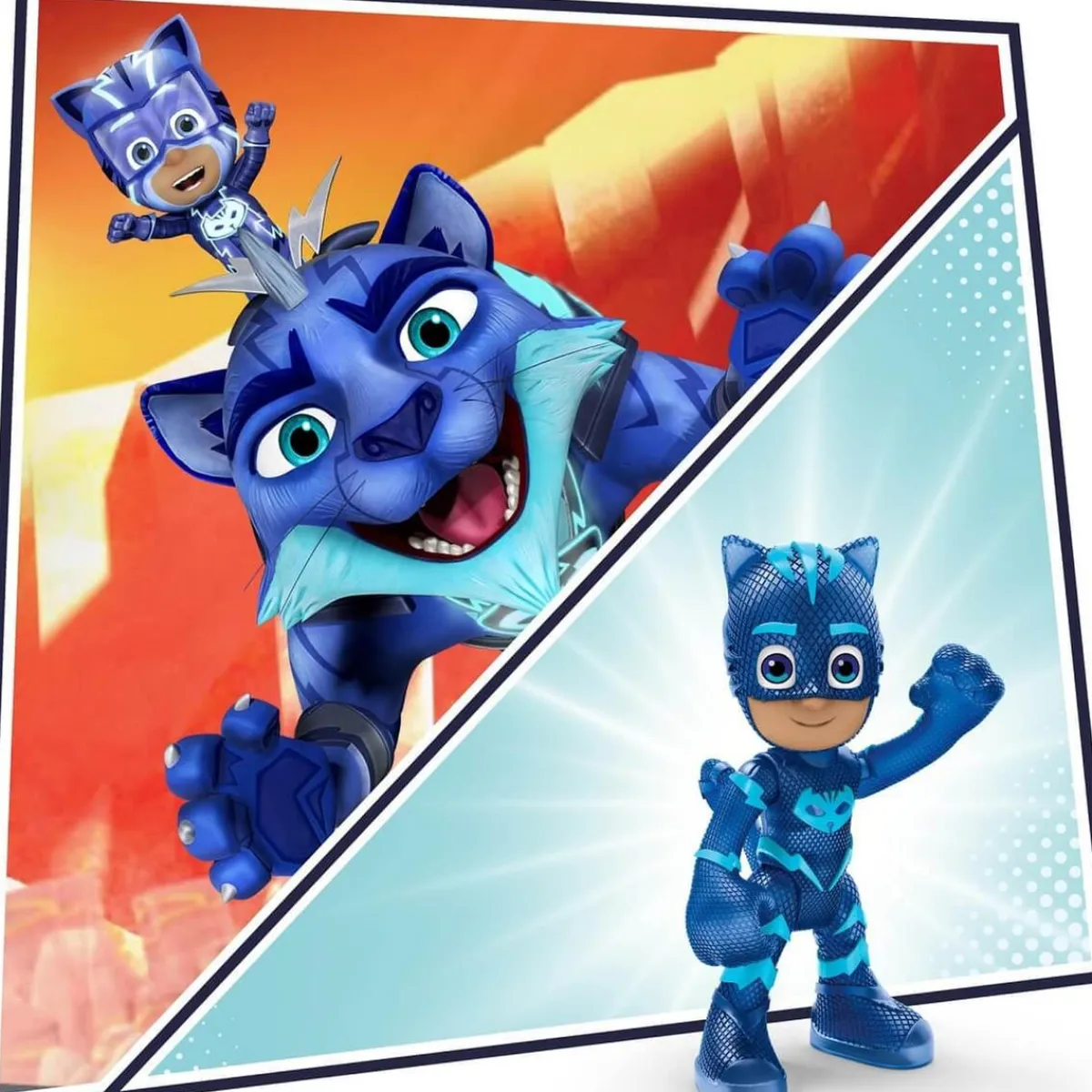 PJMASKS Coleccionables Y Mini Mundos*PJ Masks - Ataque felino Animal Power