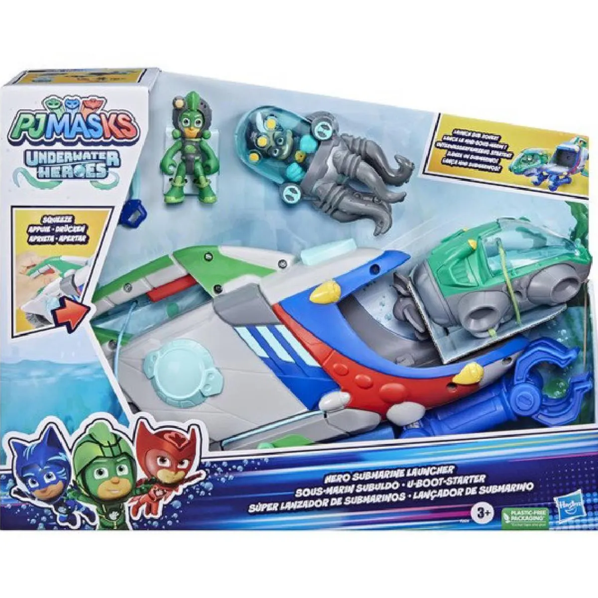 PJMASKS Coleccionables Y Mini Mundos*PJ Masks - Submarino Subuldo