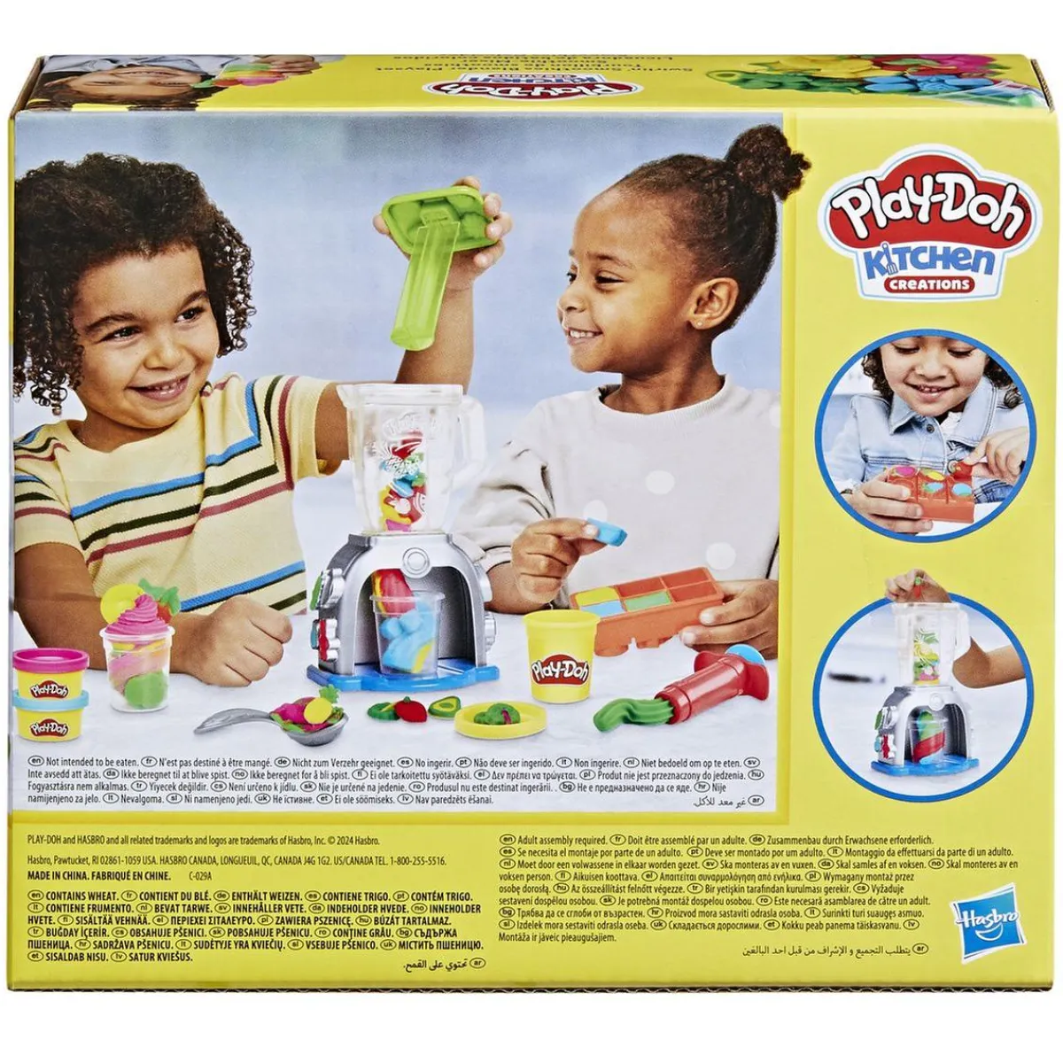 HASBRO IBERIA Steam|Arte Y Manualidades*Play-Doh - Set de Licuadora para Smoothies Creativos ㅤ