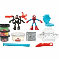 HASBRO IBERIA Steam|Arte Y Manualidades*Play-Doh - Spider-man Lanza y atrapa