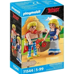 PLAYMOBIL Juguetes De Construcción*- Astérix Tragicómix y Falbalá Juego ㅤ