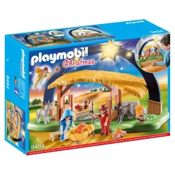 PLAYMOBIL Juguetes De Construcción*- Belén con Luz - 9494