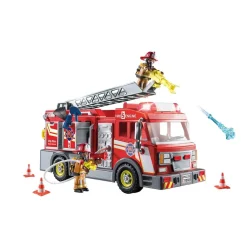 PLAYMOBIL Juguetes De Construcción*- Camión de Bomberos City Action