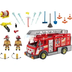 PLAYMOBIL Juguetes De Construcción*- Camión de Bomberos City Action