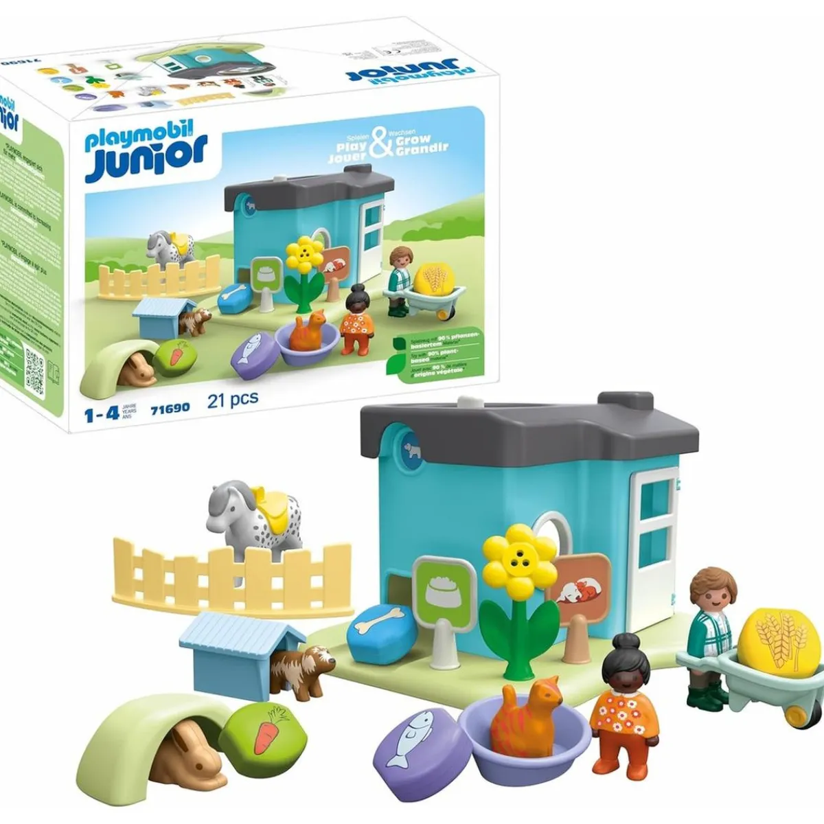 PLAYMOBIL Juguetes De Construcción*- Casa de animales