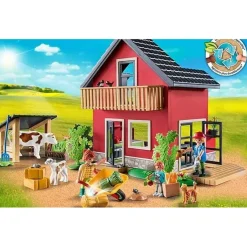 PLAYMOBIL Juguetes De Construcción*- Casa de campo y animales de granja Country ㅤ