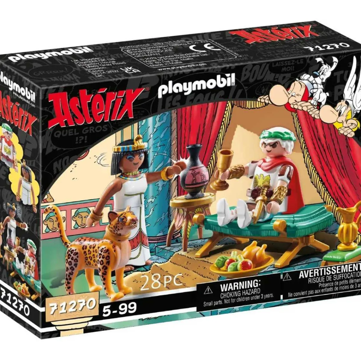 PLAYMOBIL Juguetes De Construcción*- Construcción Astérix César y Cleopatra 71270 ㅤ