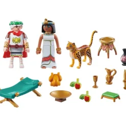 PLAYMOBIL Juguetes De Construcción*- Construcción Astérix César y Cleopatra 71270 ㅤ